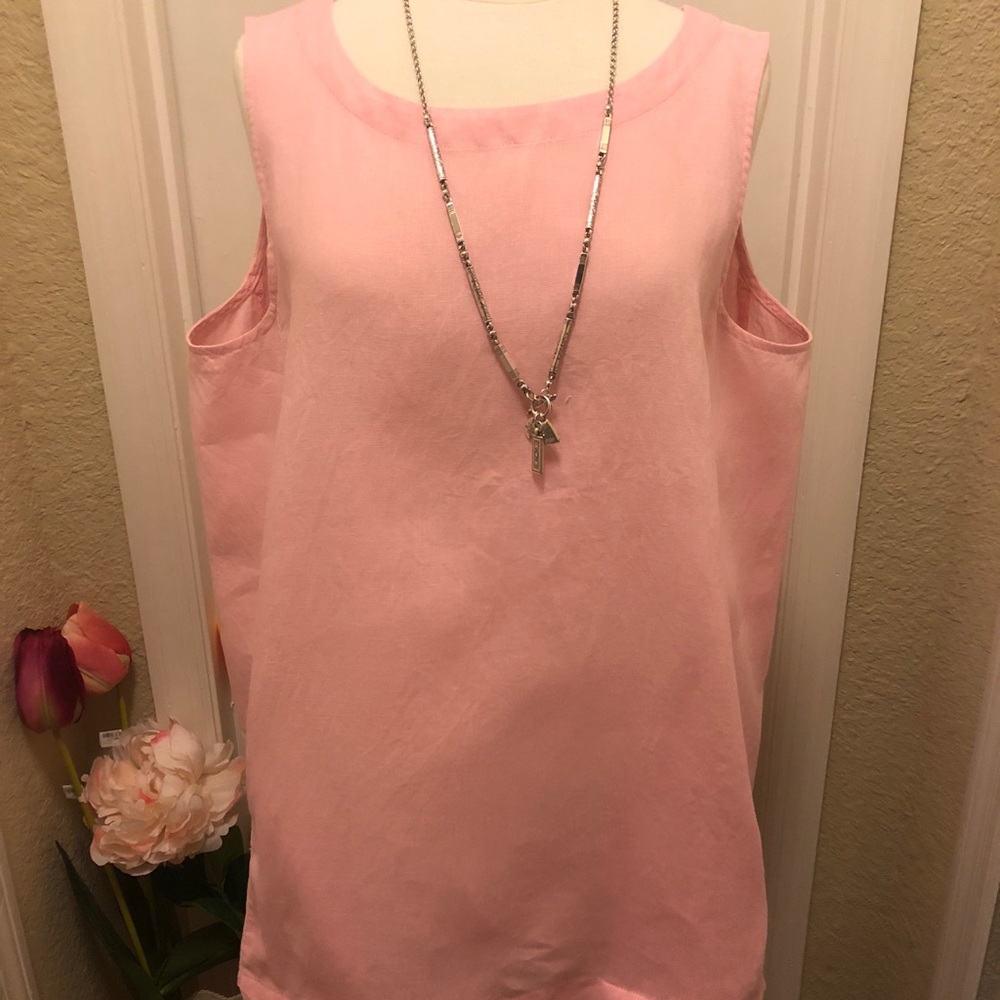 J Jill Linen Tunic, Petite LP (16P)